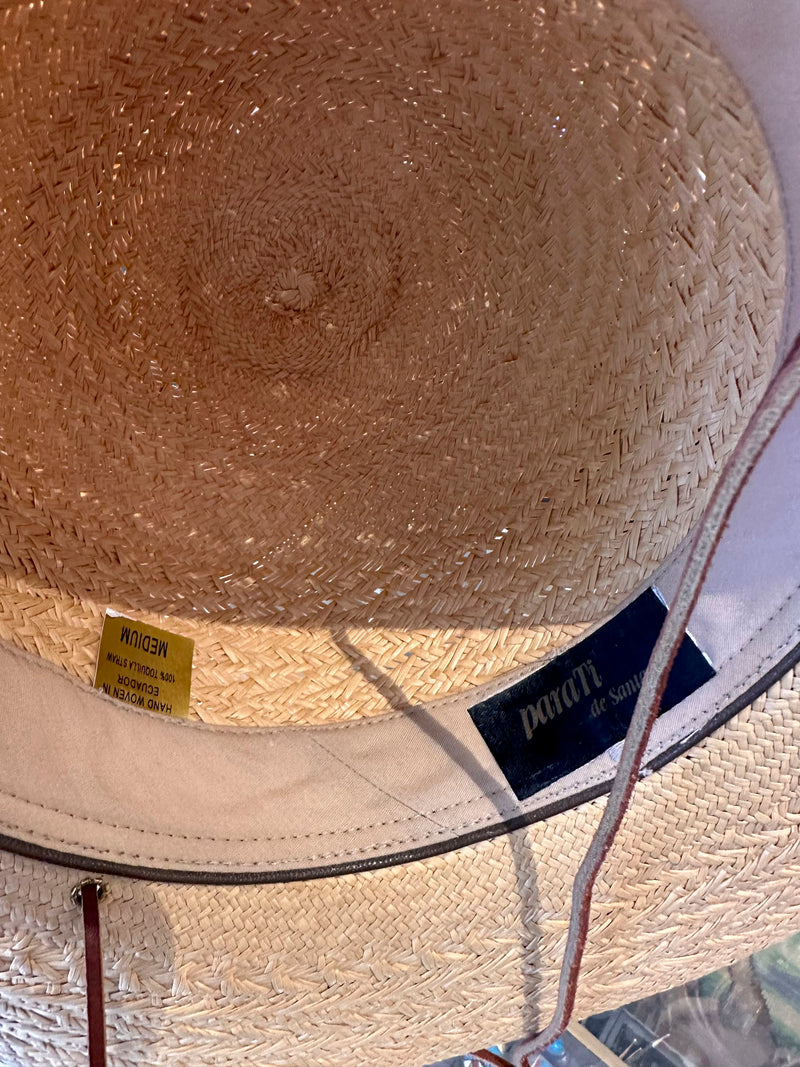 Para Ti Santa Fe Toquilla Straw Hat