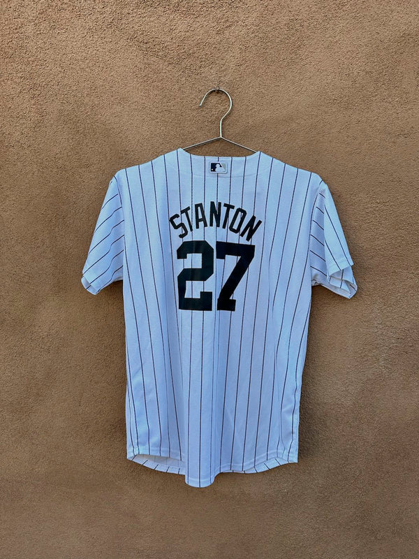 Kid's New York Yankees Stanton Majestic Jersey