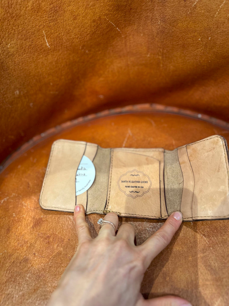 Santa Fe Leather Good Wallet - Patina