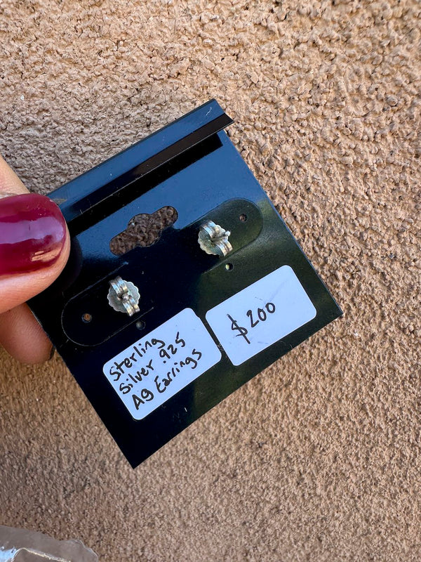 Sterling Silver .925 Ag Earrings