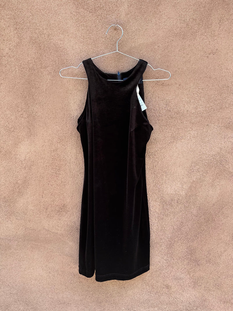 Black Velveteen Dress by All That Jazz