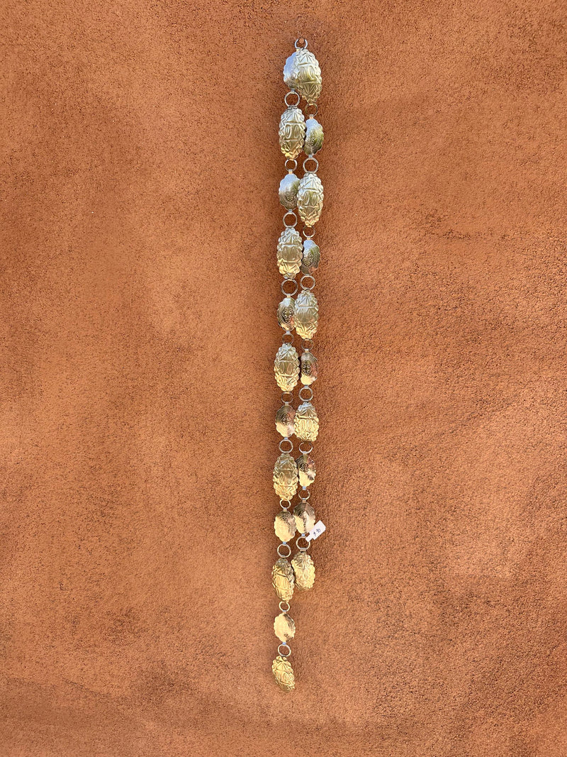 Long Tin Concho Belt