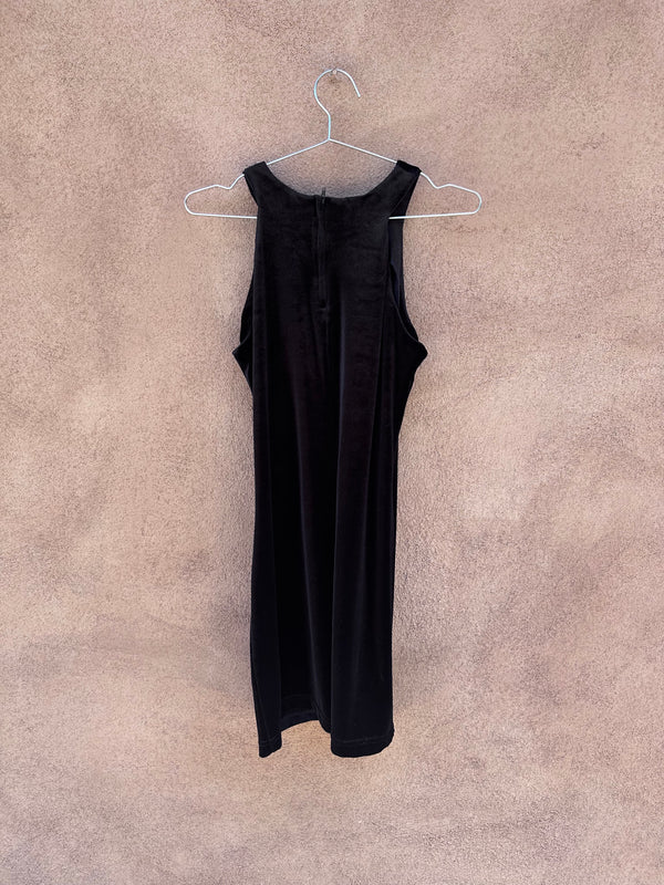 Black Velveteen Dress by All That Jazz