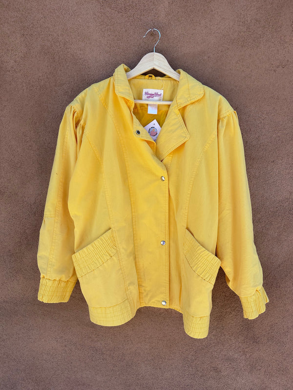 Canary Yellow Carriage Court Sport Jacket