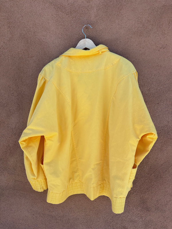 Canary Yellow Carriage Court Sport Jacket