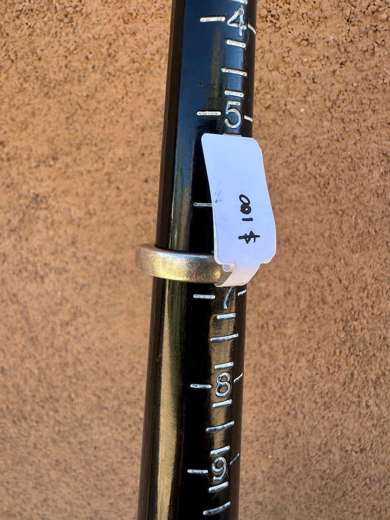 Sterling Silver Ridged Ring