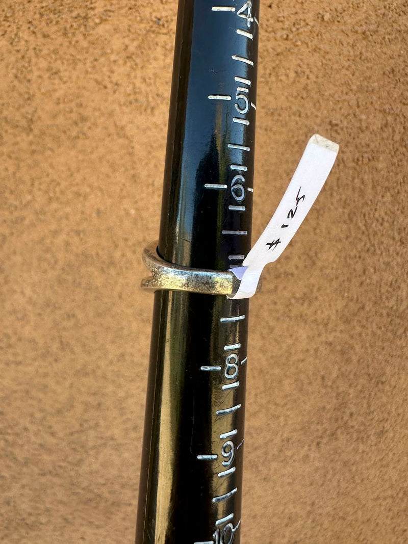 Split Sterling Silver Modernist Ring