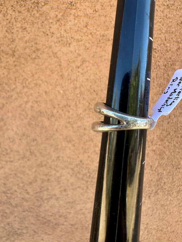 Split Sterling Silver Modernist Ring