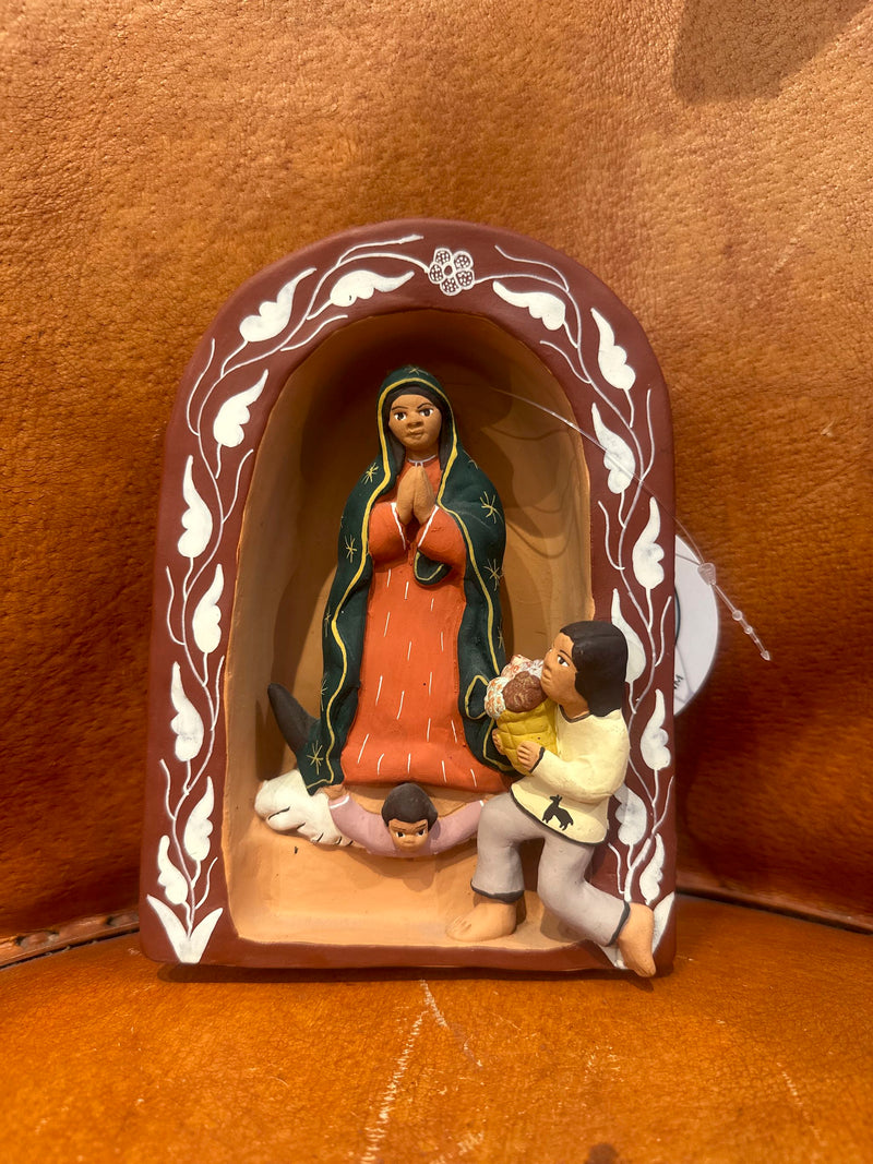 Virgen de Guadalupe Handmade Folk Art - Phil Romero