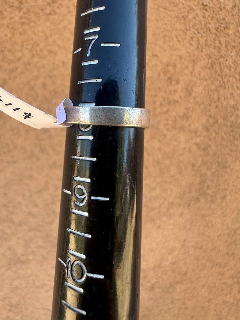 Sterling Silver 90's Sun and Moon Ring