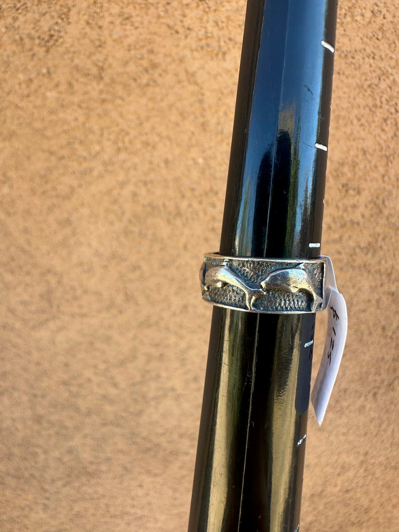 90's Jumping Dolphins Sterling Silver Ring