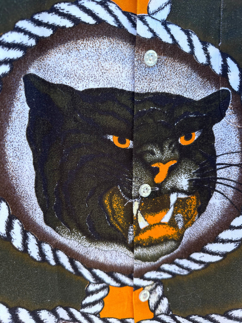 1960's Black Panther All Over Print - Macy Tailor Shirt