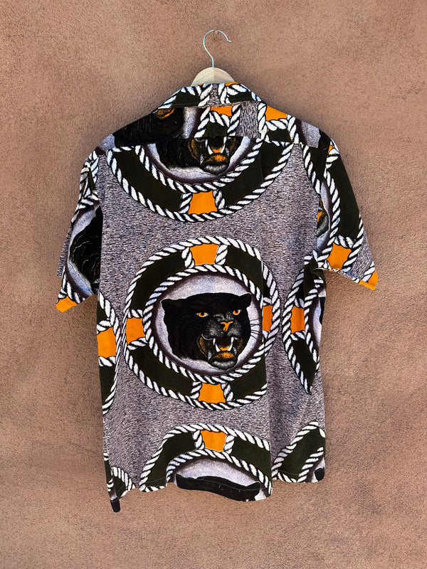 1960's Black Panther All Over Print - Macy Tailor Shirt