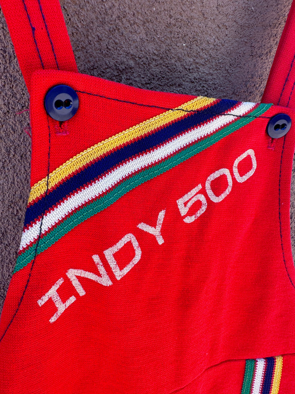 1960's Kids Indy 500 Nudnix Overalls