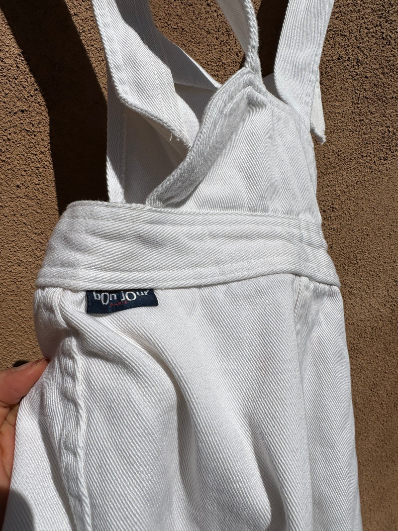 90's Bonjour Overall Shorts 9/10