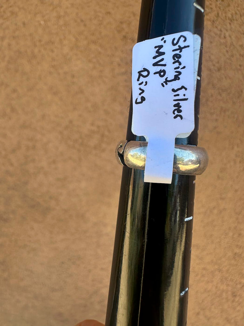 Sterling Silver "MVP" Ring