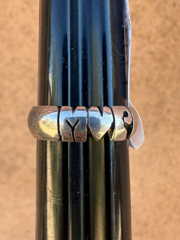 Sterling Silver "MVP" Ring