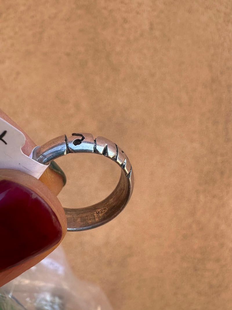 Sterling Silver "MVP" Ring