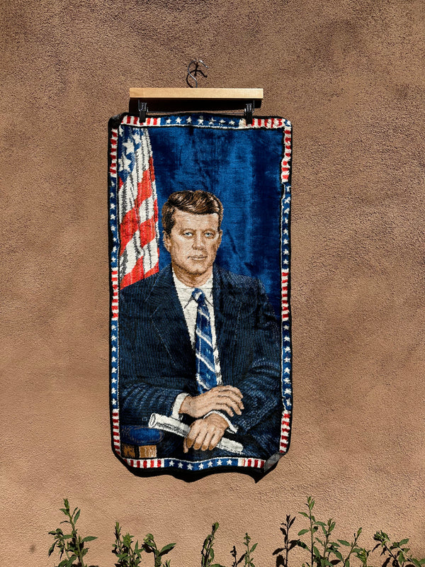 1960's John F. Kennedy Tapestry