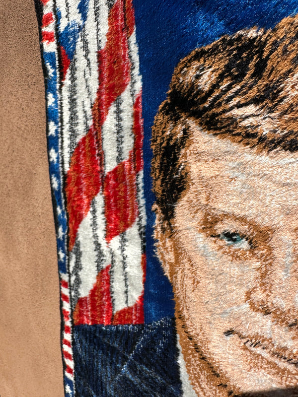 1960's John F. Kennedy Tapestry