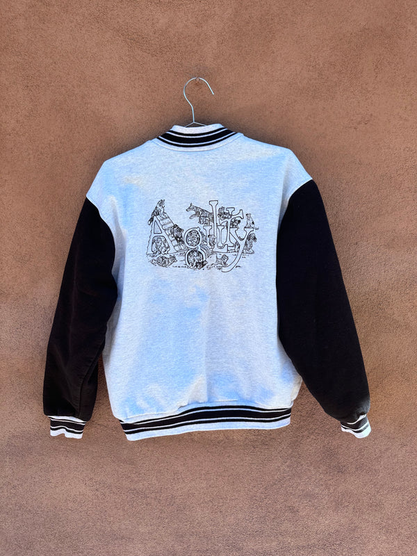 Agility Sweatshirt Bomber with Lots of Good Dogs
