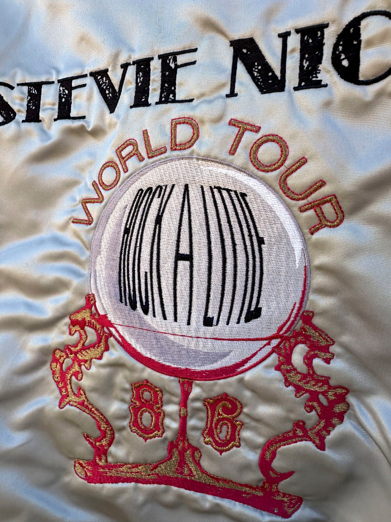 1986 Stevie Nicks Rock a Little World Tour Jacket, "Andy"
