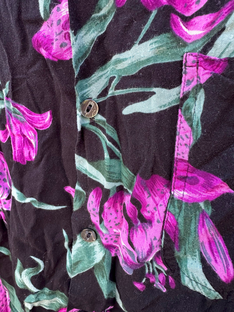 Whooo's Shirt Floral
