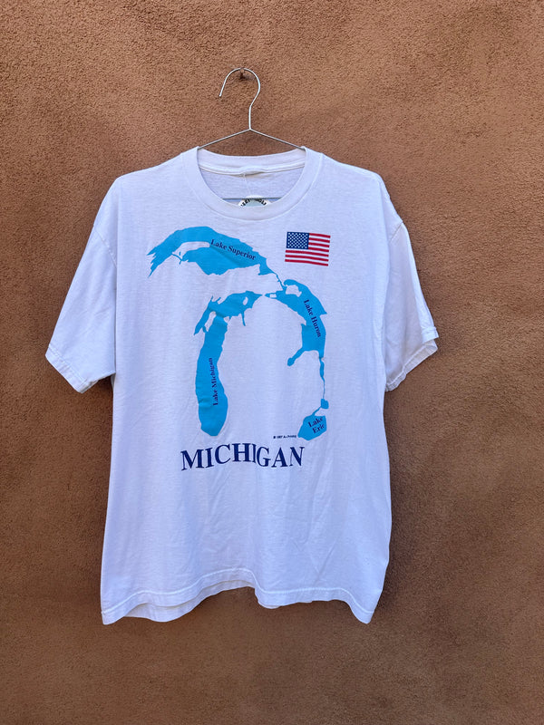 1997 Lakes of Michigan T-shirt