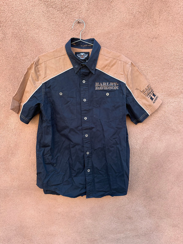 Harley Davidson Button Up Anniversary Shirt