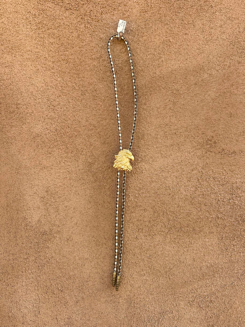 Golden Eagle Bolo Tie