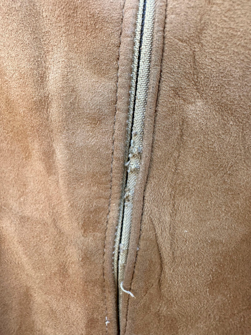Linda Allard for Ellen Tracy Suede Skirt - as is