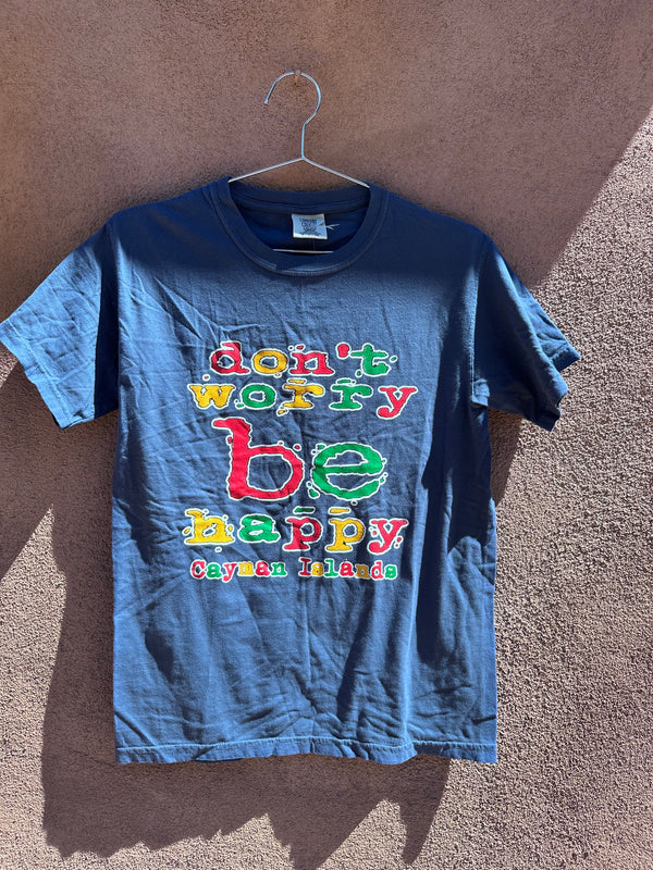 Don't Worry Be Happy Cayman Islands T-shirt