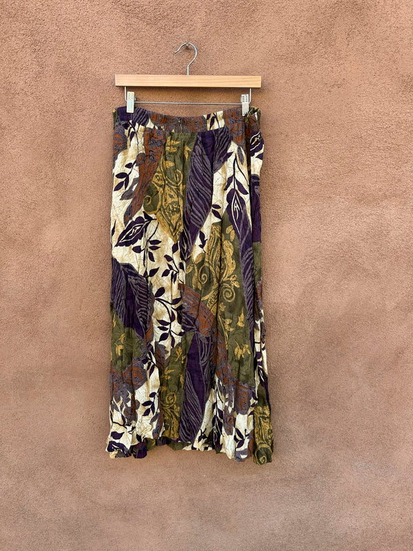 Sharon Anthony Rayon Skirt