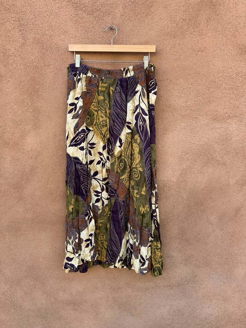 Sharon Anthony Rayon Skirt