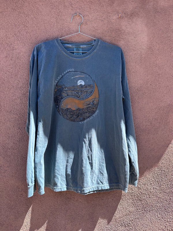 Long Sleeve Yin Yang Grand Canyon T-shirt