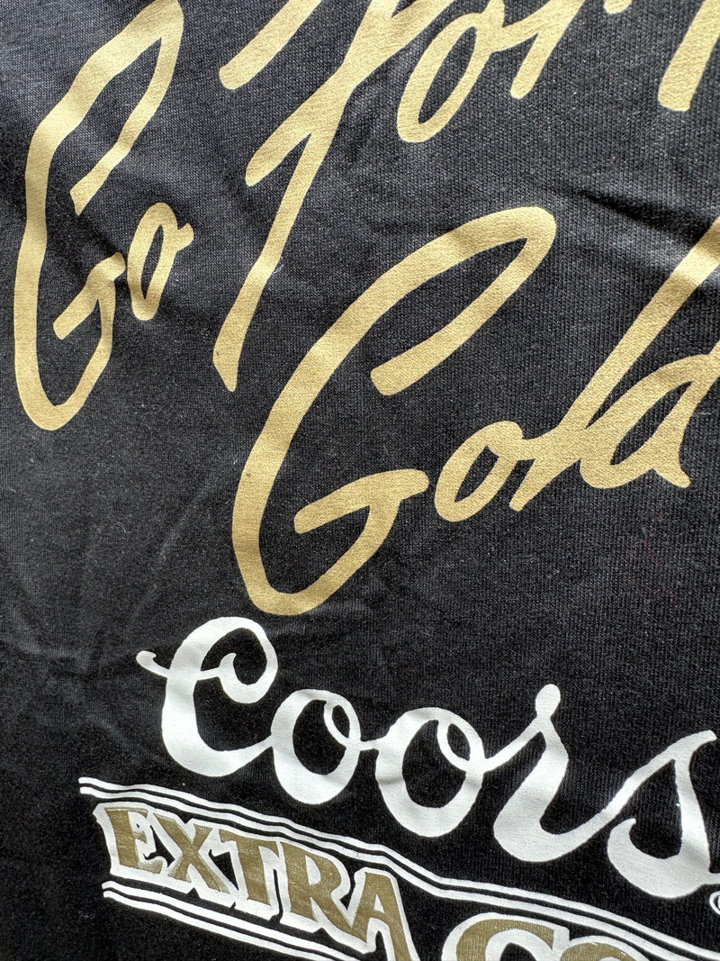 Black Coors Extra Gold Tee