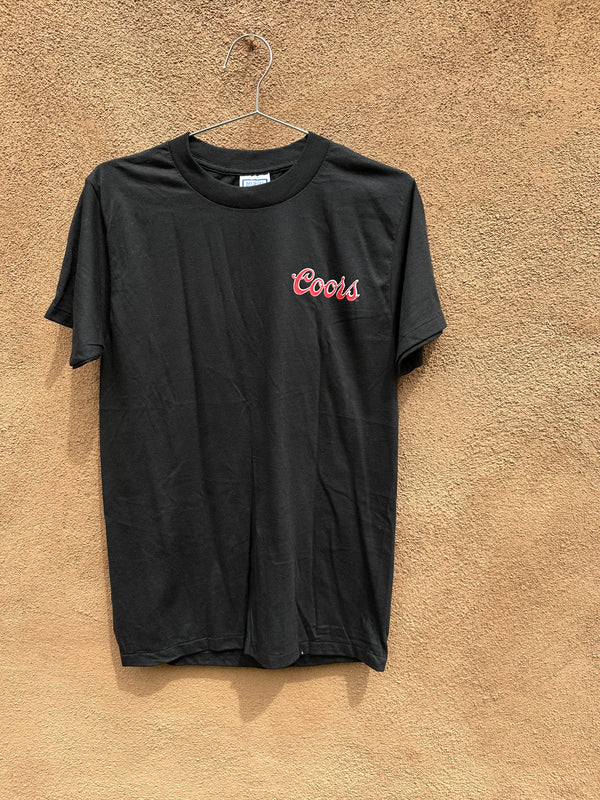 Black "Rockin with Coors" Tee - Large