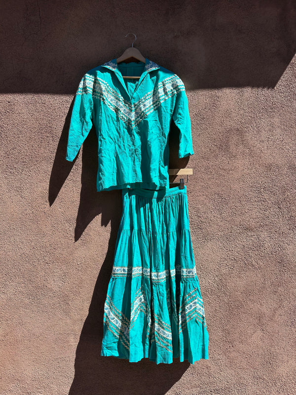 Margaret Armijo Kennedy 1960's Patio/Fiesta Dress