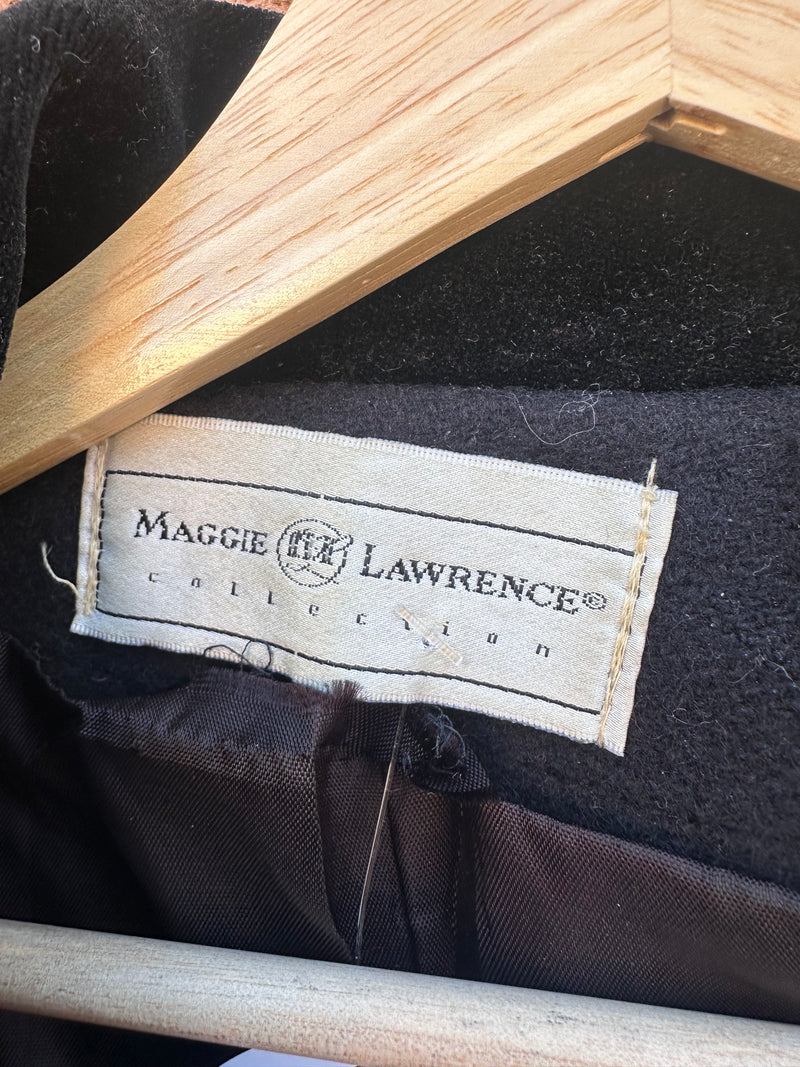 Maggie Lawrence Long Wool Coat - as is
