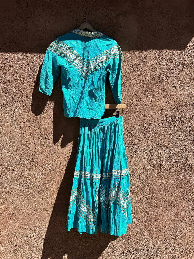 Margaret Armijo Kennedy 1960's Patio/Fiesta Dress