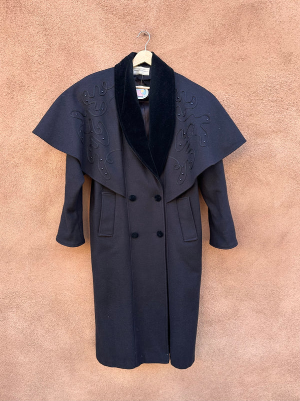 Maggie Lawrence Long Wool Coat - as is