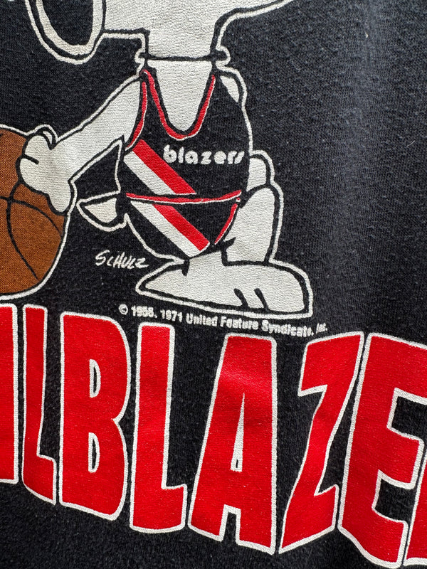 1971 Portland Trailblazers Snoopy Tee