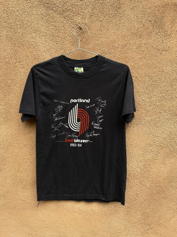 1983-84 Portland Trailblazers Tee