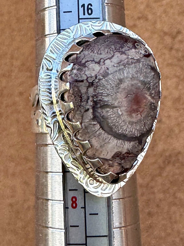 Laguna Coral Sterling Silver Ring