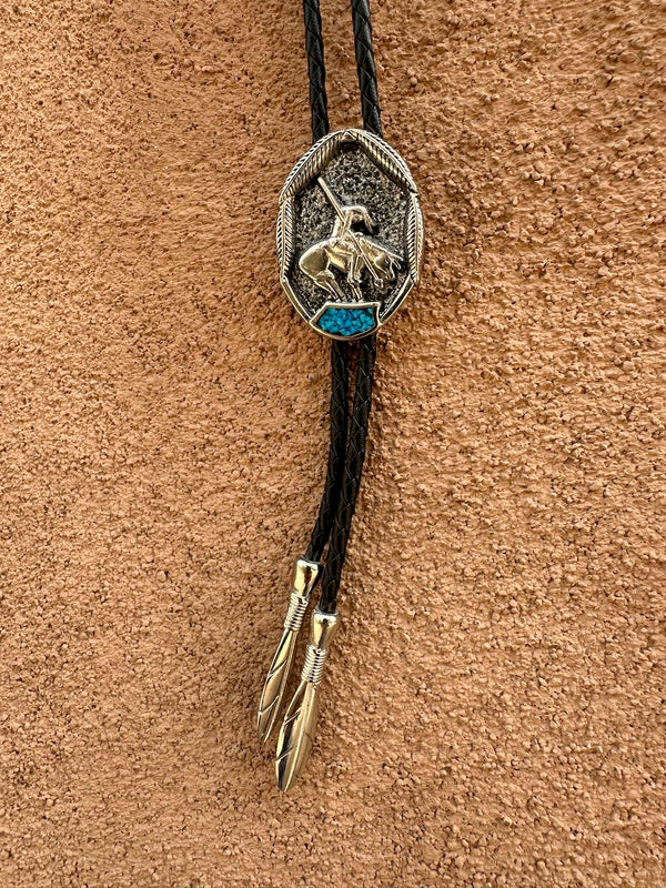End of the Trail Bolo Tie
