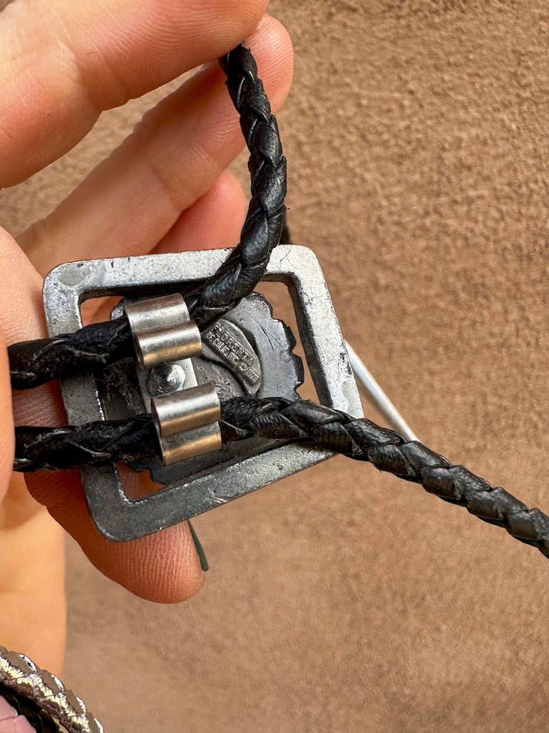 Square Sun God Bolo Tie