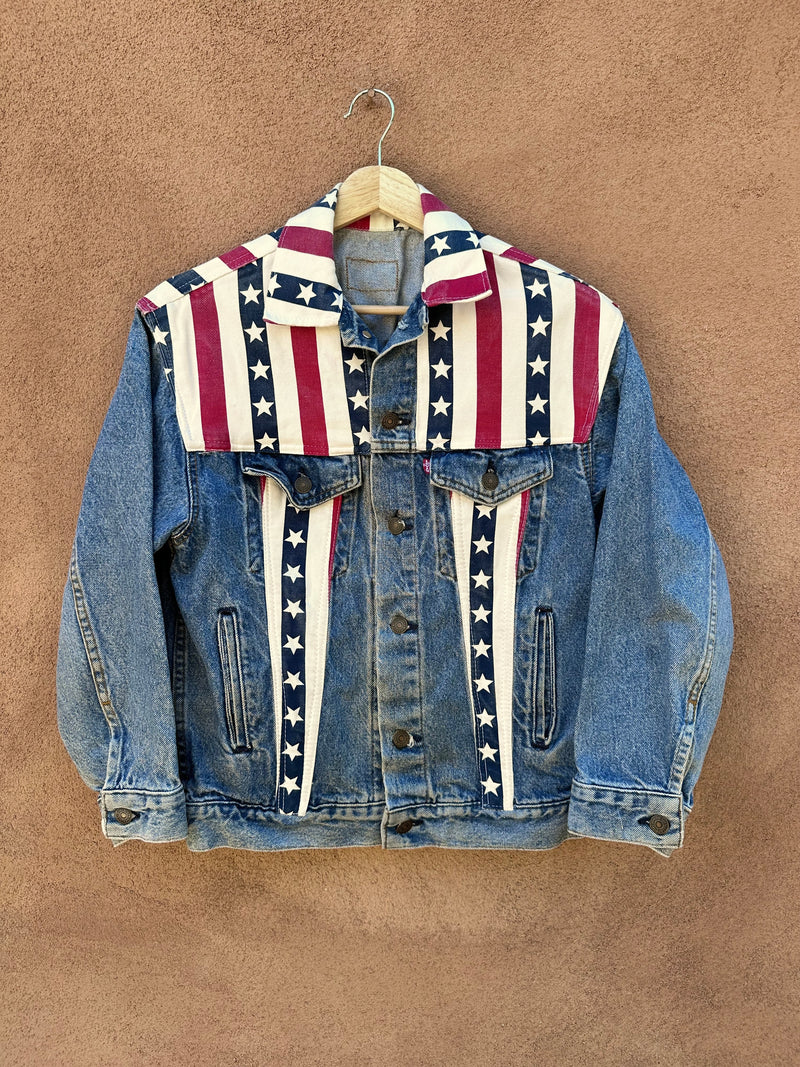 Stars & Stripes 80's Levis Type 3 Rare Trucker Jacket