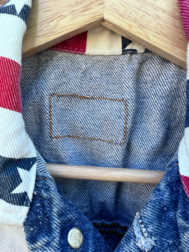 Stars & Stripes 80's Levis Type 3 Rare Trucker Jacket