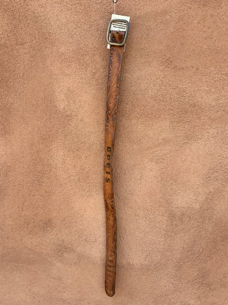 Doris Hand Tooled Leather Belt