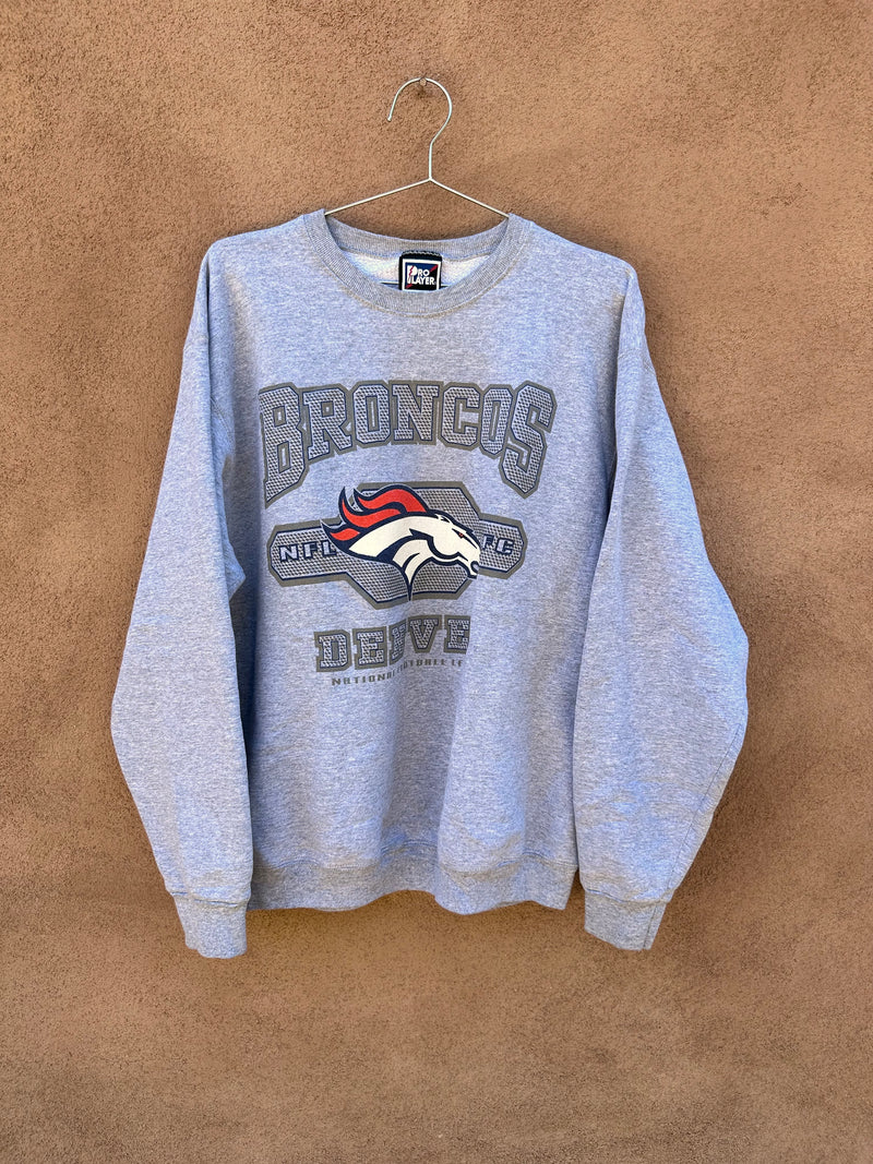 90's Pro Player Denver Broncos Sweatshirt